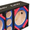 Deejay LED Two 10-in Woofers Plus Three Tweeters BL view 2