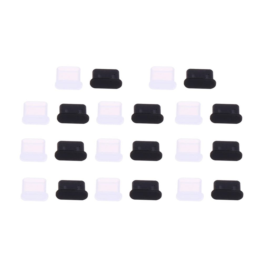 Hemobllo USB C Protector 10 Pairs Phone Case Cell Phone USB Type C Earbuds