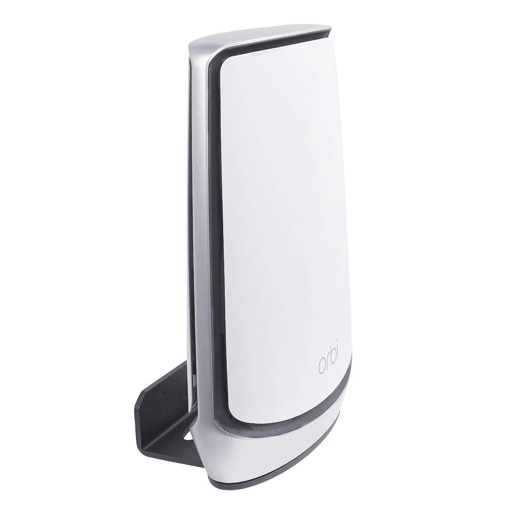 TIUIHU Wall Mount Bracket for NETGEAR Orbi Tri-Band Mesh WiFi 6 System RBS850,RBK852,RBK853,RBS750,RBS751,RBK752,RBK753,AX4200,AX5700,AX6000,Router Wall Mount for NETGEAR Orbi WiFi 6 Router-1PACK