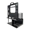 Nagao Seisakusho Open Frame Ver.Micro-ATX - Black Steel Case with 5 Expansion Slots, Supports ATX Power Supply Up to 220mm, Compatible with Mini-ITX, Mini-DTX, Micro-ATX Motherboards view 3