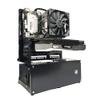 Nagao Seisakusho Open Frame Ver.Micro-ATX - Black Steel Case with 5 Expansion Slots, Supports ATX Power Supply Up to 220mm, Compatible with Mini-ITX, Mini-DTX, Micro-ATX Motherboards view 4