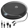 Deluxe Products CD Player Portable with 60 Second Anti Skip, Stereo Earbuds, Includes Aux in Cable and AC USB Power Cable for use at Home or in Car view 1