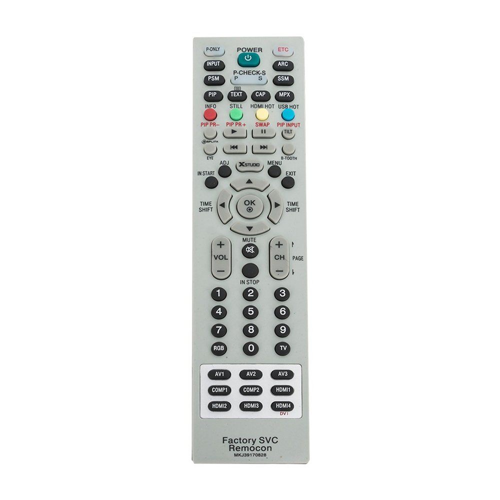 AIDITIYMI MKJ39170828 Remote Control Replacement fit for LG LCD LED TV DU27FB32C DU-27FB32C mkj39170828 Factory SVC Remocon Service