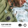 ANCwear Wearable Bluetooth Speaker with Clip, Waterproof Portable Mini Speaker, IPX6 Splash-Resistant, Bluetooth 5.3, 9.5H Playtime, 17 White Noise Tracks for Sports, Outdoor Travel (Gray) view 3