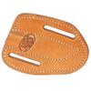NRS Saddle Shop Straight Back Knife Leather Sheath SKS Tan view 1