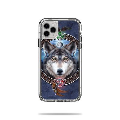MightySkins Skin for Lifeproof Next Case iPhone 11 Pro Max - Wolf Dreamcatcher | Protective, Durable, and Unique Vinyl Decal wrap Cover | Easy to Apply, Remove, and Change Styles | Made in The USA