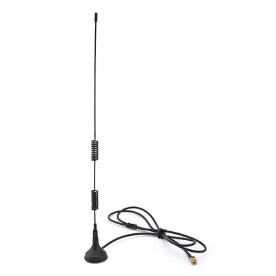 Othmro GSM GPRS WCDMA 2G 3G Antenna 700-1800Mhz 9DB RG174 SMA Male Extension Cable 1 Meter 30.5cm Length Black 1Pcs with Magnetic Base
