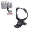 Aviation Aluminum Tripod Mount Ring Lens Collar for Canon TS-E 17mm f/4L Tilt-Shift Lens 3553B002 and Canon TS-E 24mm f/3.5L II Tilt-Shift Lens 3552B002, with Quick Release Plate for Tripod Ball Head view 1
