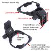 Aviation Aluminum Tripod Mount Ring Lens Collar for Canon TS-E 17mm f/4L Tilt-Shift Lens 3553B002 and Canon TS-E 24mm f/3.5L II Tilt-Shift Lens 3552B002, with Quick Release Plate for Tripod Ball Head view 3