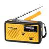 Kaito Voyager ECO Emergency Radio KA336 AM/FM NOAA Weather Alert 5-Way Powered Solar Crank Radio Receiver with LED Flashlight and USB Mobile Phone Charger Yellow view 1