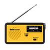 Kaito Voyager ECO Emergency Radio KA336 AM/FM NOAA Weather Alert 5-Way Powered Solar Crank Radio Receiver with LED Flashlight and USB Mobile Phone Charger Yellow view 2