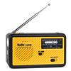 Kaito Voyager ECO Emergency Radio KA336 AM/FM NOAA Weather Alert 5-Way Powered Solar Crank Radio Receiver with LED Flashlight and USB Mobile Phone Charger Yellow view 3