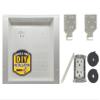 DATA COMM Electronics 45-8031-1C Recessed Media Box Outlet - Integrated Duplex 20A Commercial Receptacle, TV Wall-Mount, Streamlined Cable & Cord Management, Home & Office view 1