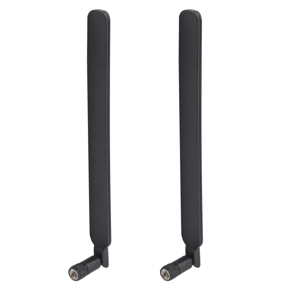 Othmro GSM Antenna 700-2700Mhz 6DB 190mm 4G LTE,SMA Female Pin GSM Antenna for WiFi Router Booster 2PCS