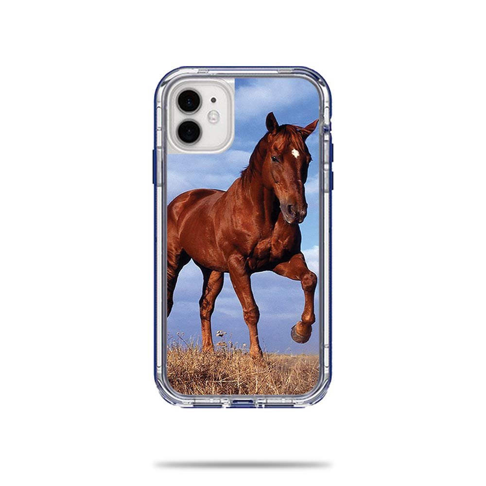 MightySkins Skin for Lifeproof Next Case iPhone 11 - Horse | Protective, Durable, and Unique Vinyl Decal wrap Cover | Easy to Apply, Remove, and Change Styles | Made in The USA