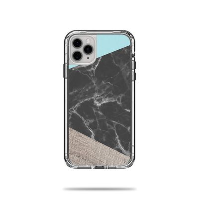 MightySkins Skin for Lifeproof Next Case iPhone 11 Pro Max - Wood and Marble | Protective, Durable, and Unique Vinyl Decal wrap Cover | Easy to Apply, Remove, and Change Styles | Made in The USA