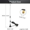 Othmro GSM GPRS WCDMA 2G 3G Antenna 700-1800Mhz 9DB RG174 SMA Male Extension Cable 3 Meter 30.5cm Length Black 1Pcs with Magnetic Base view 2