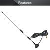 Othmro GSM GPRS WCDMA 2G 3G Antenna 700-1800Mhz 9DB RG174 SMA Male Extension Cable 3 Meter 30.5cm Length Black 1Pcs with Magnetic Base view 3