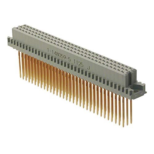 AMP Industries 1-148059-5 Connector DIN Receptical 96-Position PCB Gold New Lot Quantity-1