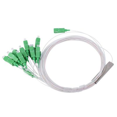 1x16 Optical Splitter, SC/PLC Type Micro Fiber Optic Splitter 1260-1650nm for Home Wiring,Engineering Project,Company,Fiber LAN
