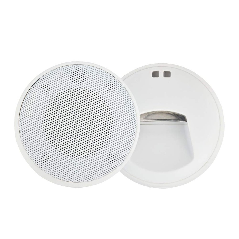 Speaqua Cruiser H2.0 - Waterproof Bluetooth Speaker w/Bottle Opener - Dual Pairing - Beach & Outdoor Accessory - Great White