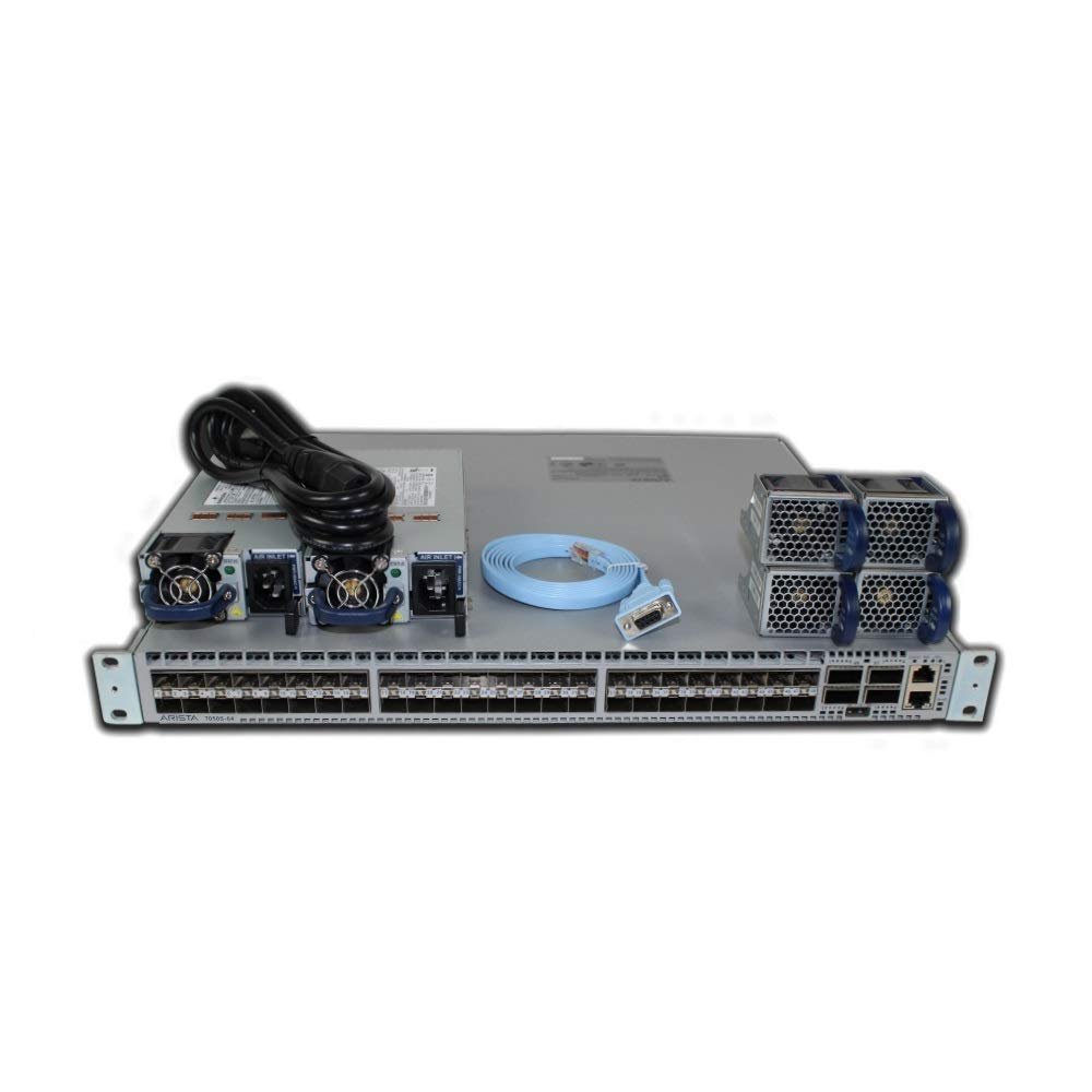 Arista DCS-7050S-64 48P 10GbE SFP+ 4P 40GbE QSFP+ RA Switch DCS-7050S-64-R (Renewed)