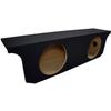 American Sound Connection ASC JW2X12-074DR-BS Compatible with Jeep Wrangler JK Unlimited 2007-2018 4 Door Custom Dual 12" Subwoofer Enclosure Sub Box view 3