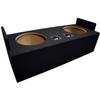 American Sound Connection Compatible with 1982-2004 GMC Sonoma Extended Cab Truck Alpine R-W12D2 Type R Car Audio Subwoofers Custom Dual 12" Sub Box Enclosure Package view 2