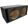 American Sound Connection 2X12VMBASS Universal Car Stereo Dual 12" SPL Bass Subwoofer Labyrinth Vent Sub Box Stereo Enclosure and R-W12D2 Type R Series Sub Dual 2 Ohm 2250W Peak 12" Subwoofer view 3
