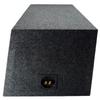 American Sound Connection Alpine Bundle Compatible with Universal Vehicles R-W12D2 Dual 12" Loaded Sub Box Enclosure view 4