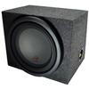 American Sound Connection Universal Car Stereo Rearfire Sealed Single 12" Alpine R-W12D4 Type R Car Audio Subwoofer Custom Sub Box Enclosure Package view 1
