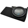 American Sound Connection Compatible with 2014-2018 GMC Sierra Double Cab Alpine S-W12D4 Type S Car Audio Subwoofer Custom Single 12" Sub Box Enclosure Package New view 1