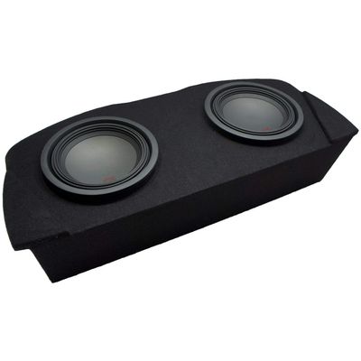 Compatible with 2003 2004 2005 2006 2007 2008 Nissan 350Z Coupe Hatch Alpine R-W12D2 Type R Car Audio Subwoofers Dual 12" Custom Sub Box Enclosure Package