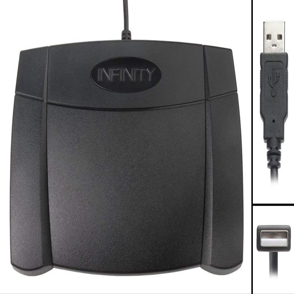 ECS FS-85usb USB Pedal That is Compatible with Sony Digital Voice Editor (Renewed)