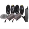 Hogtunes Ultra KIT-XL with 450 Watts RMS Dual Amplifiers, XL Series 5.25" Front & 5.25" Rear Speakers (4 Pack), Fits 1998-2013 Harley-Davidson Motorcycles view 1
