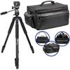 Ultimaxs Extra Large, Water-Resistant Gadget Bag With 80 Tripod Compatible With Camcorders for Panasonic AG-AC160, AC30, AC90A, AC130A, AF100, HVX200, UX-90, UX-180, HC-X1000, HC-X1, And More view 1