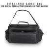 Ultimaxs Extra Large, Water-Resistant Gadget Bag With 80 Tripod Compatible With Camcorders for Panasonic AG-AC160, AC30, AC90A, AC130A, AF100, HVX200, UX-90, UX-180, HC-X1000, HC-X1, And More view 2