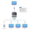 Cable Matters USB C to 4-Port Gigabit Ethernet Switch for Network Sharing on The Move, Thunderbolt Ethernet Splitter, USB C Gigabit Switch, Compatible with Thunderbolt 5/4 view 2