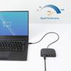 Cable Matters USB C to 4-Port Gigabit Ethernet Switch for Network Sharing on The Move, Thunderbolt Ethernet Splitter, USB C Gigabit Switch, Compatible with Thunderbolt 5/4 view 4
