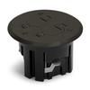 Lew Electric PBR1-FPDB Round Floor Box Kit | Hardwiring Required (Flip Lid, Dark Bronze) Hardwiring Required view 1