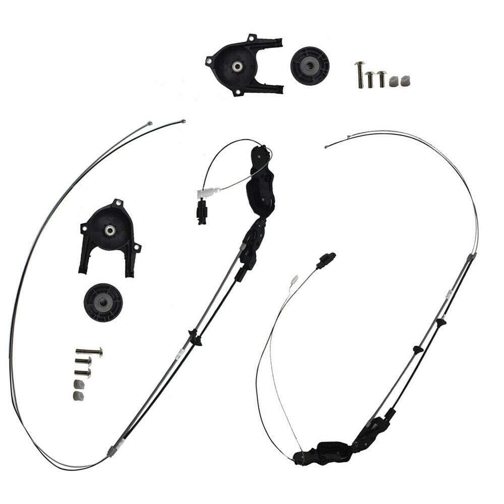 Compatible with REF 85620-08042/08052 Power Sliding Door Cable w/o Motor for 04-10 Toyota Sienna