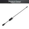 Othmro GSM GPRS WCDMA 2G 3G Antenna 700-1800Mhz 5DB RG174 SMA Male Extension Cable 2 Meter 20.5cm Length Black 1Pcs with Magnetic Base view 4
