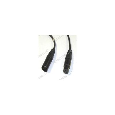 Anchor Audio EX-25M - Male/Female XLR Cable, 25ft (Black)
