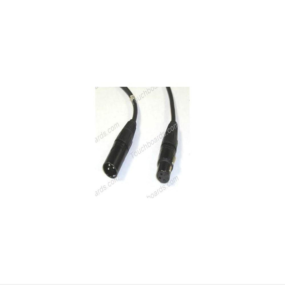 Anchor Audio EX-25M - Male/Female XLR Cable, 25ft (Black)