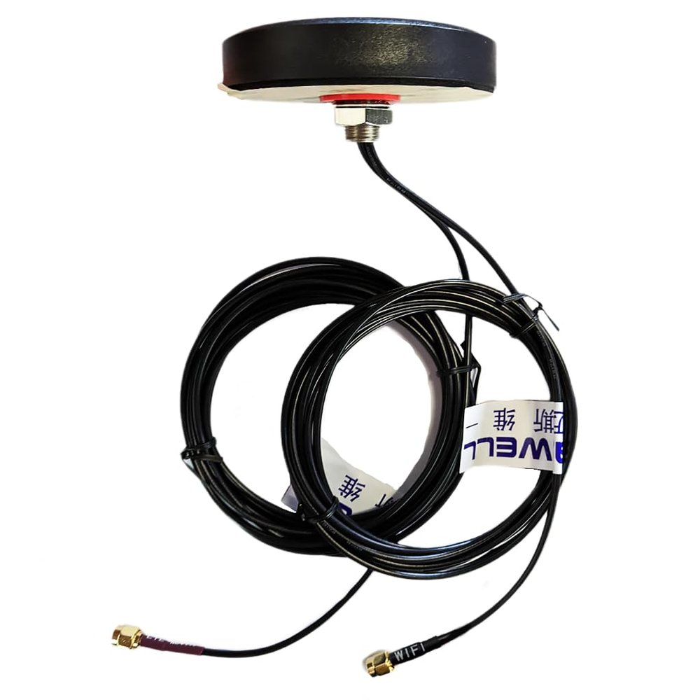 2 Combo 4G LTE and WiFi Combination Antenna Screw Mount Dual Antenna