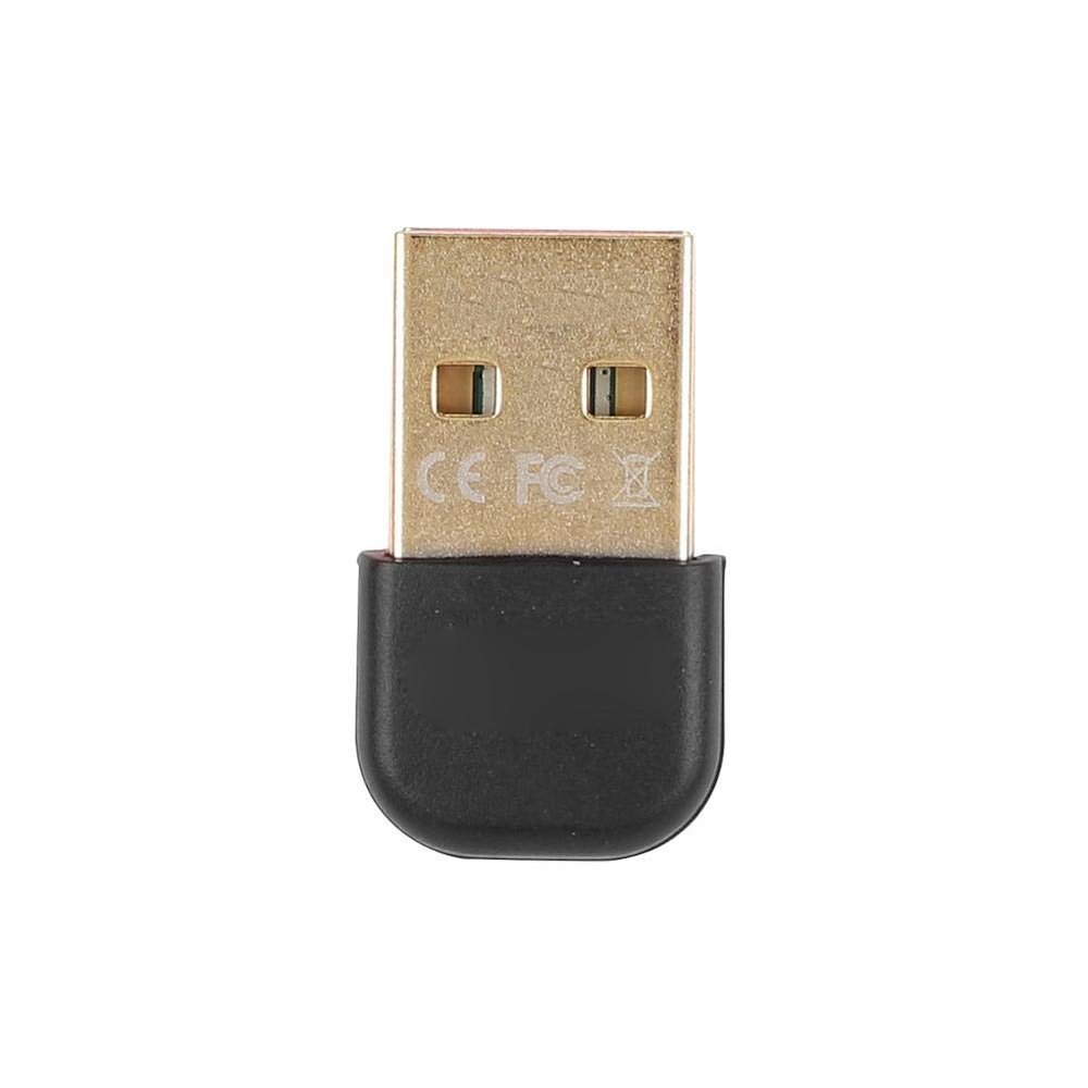 Bluetooth Adapter,Double Gold-Plated USB 3Mbps Bluetooth Adapter,with -403 CSR8510 Chip,for Mobile Phone/Tablet(Black)
