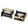 Fielect 15Pcs PCB USB Connector HDMI Female Jack 19 Pin Patch Gold Tone view 1