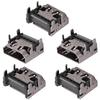 Fielect 10Pcs PCB USB Connector HDMI Computer Female Jack 19 Pin Patch view 1