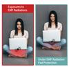 NEWBEAU EMF Protection Laptop Pad, 4-Layer Radiation Shielding Heat Blocker for Laptop, Tablet & Notebook, 12"x16" Portable Protection from EMF & Radiation view 2