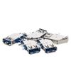 Fielect PCB USB Connector USB-AF 3.0 Female Jack 9 Pin Side Insert 90 Degree 5Pcs view 3